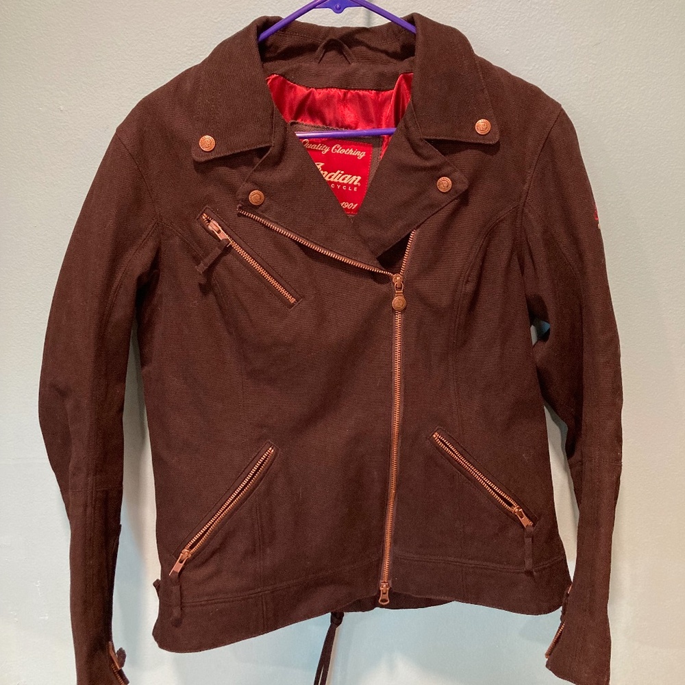 Authentice Indian Motorcycles denim Women’s motorcycle jacket